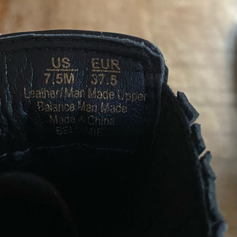 Sam Edelman Black Ankle Boots - Picture 4 of 11